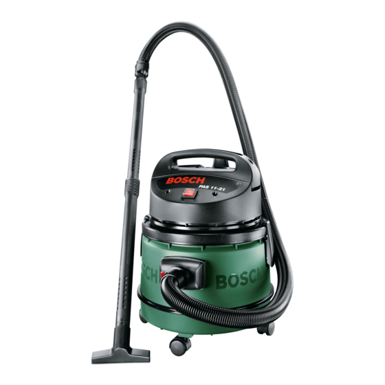 Bosch PAS 11-21 Originalbetriebsanleitung