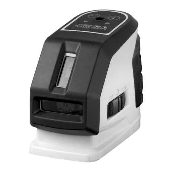 LaserLiner MasterCross-Laser 2P Bedienungsanleitung
