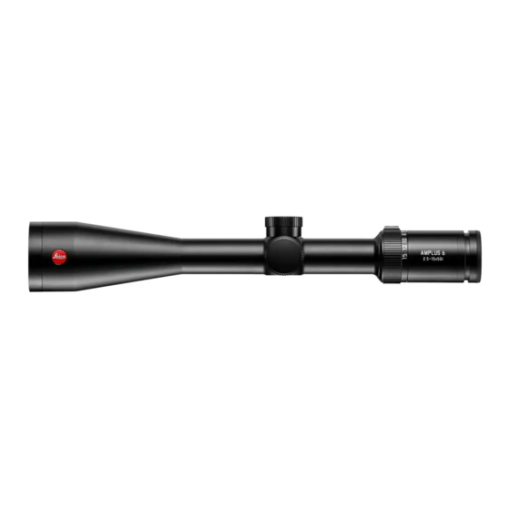 Leica AMPLUS 6 Anleitung