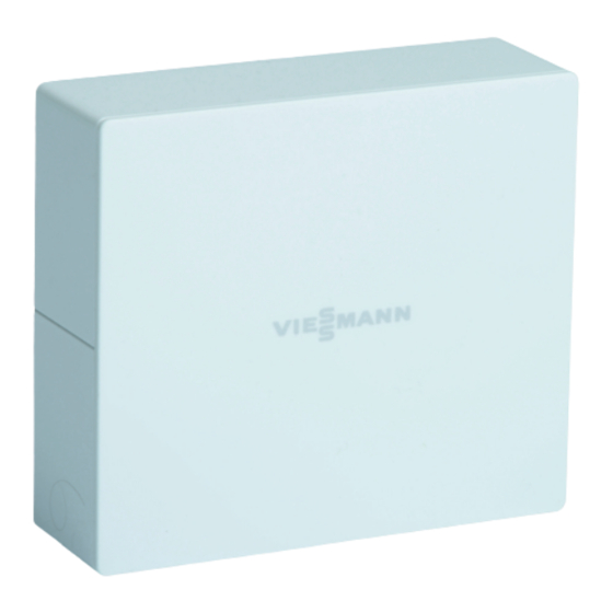 VIESSMANN GRIDBOX BEDIENUNGSANLEITUNG PdfHerunterladen ManualsLib