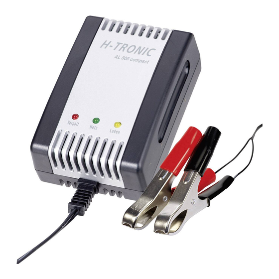 H-tronic AL800 compact Handbuch