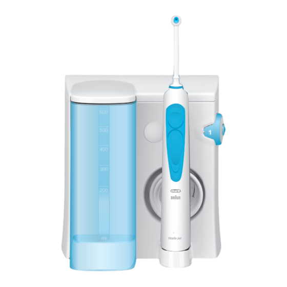 Oral-B WATERJET Handbuch