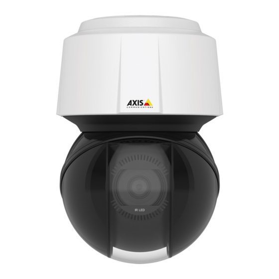 Axis Q6135-LE Benutzerhandbuch