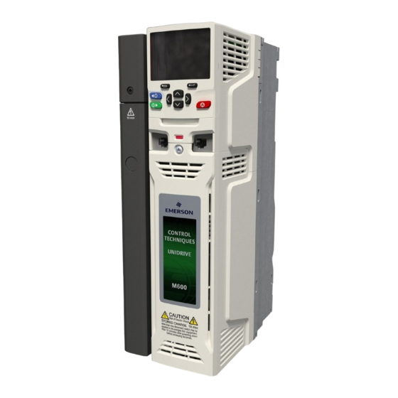 Nidec Unidrive M600 Installationshandbuch