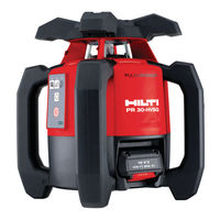 Hilti PR 30-HVSG A12 Bedienungsanleitung