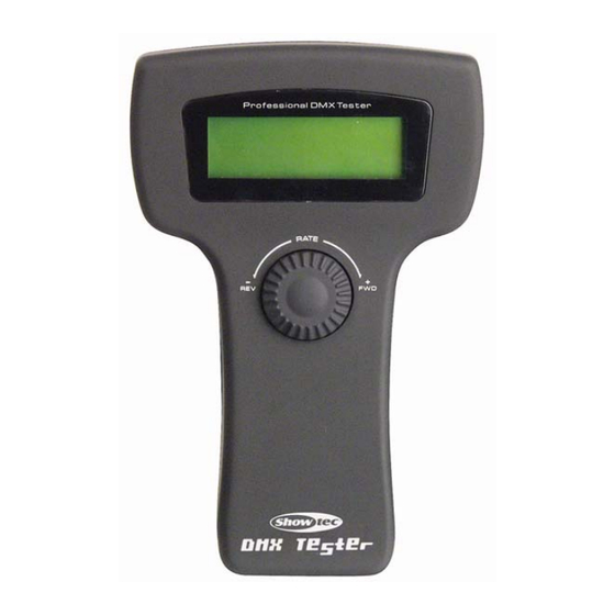 SHOWTEC ORDERCODE 50398 Handbuch
