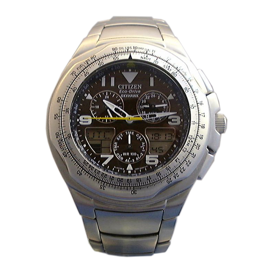 Citizen C650 Kurze Anweisungen