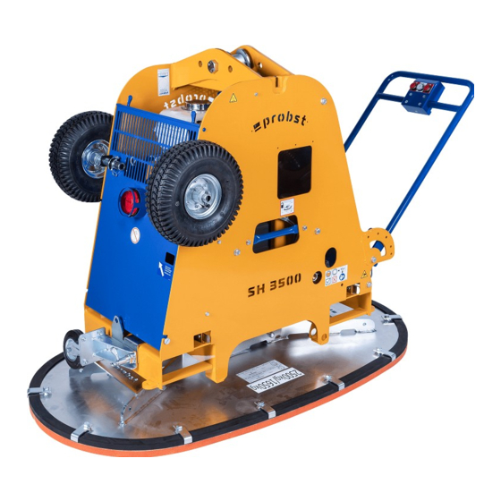 probst SH-3500-B Betriebsanleitung