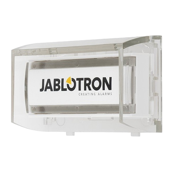 jablotron JA-159J Kurzanleitung