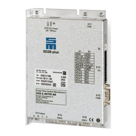SIEB & MEYER SD2B Hardware-Beschreibung