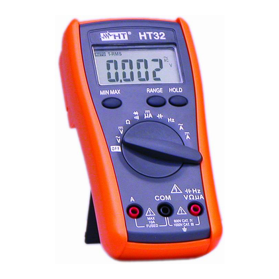 HT Instruments ht32 Bedienungsanleitung