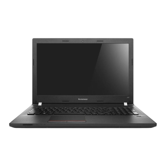 Lenovo E50 Series Bedienungsanleitung