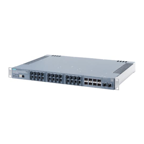 Siemens SIMATIC NET SCALANCE XC-300 Projektierungshandbuch