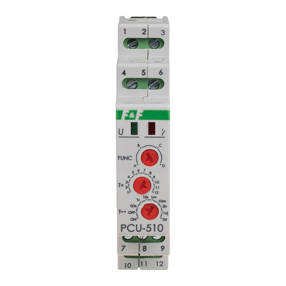 F&F PCU-510 DUO Bedienungsanleitung