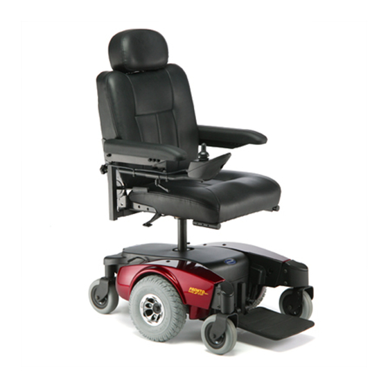 Invacare pronto m61 Handbuch