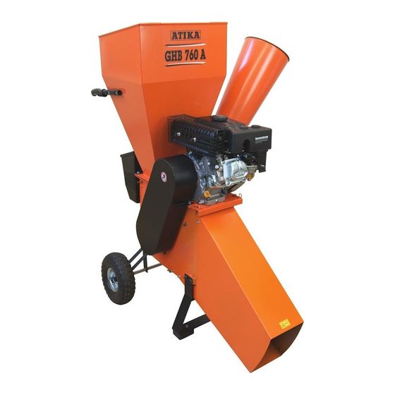 ATIKA GHB 760 A Originalbetriebsanleitung
