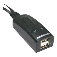 Lindy 2 Port USB Cable KM Switch Benutzerhandbuch
