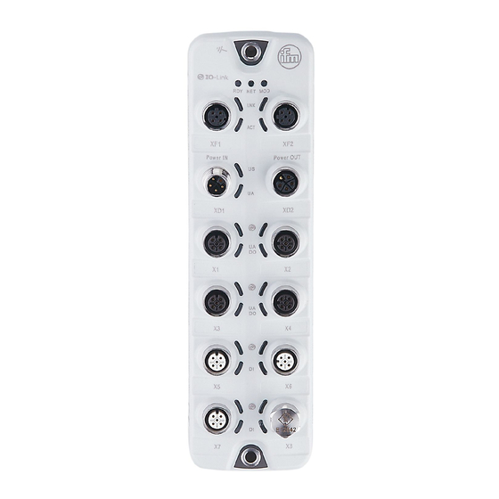 ifm Performance Line AL1433 Betriebsanleitung