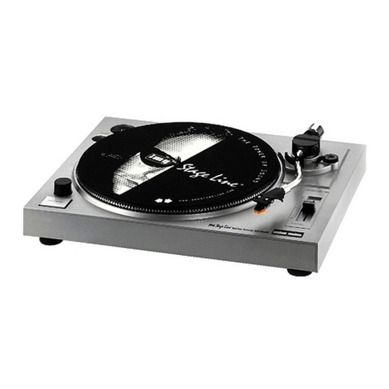 IMG STAGE LINE DJP-104USB Bedienungsanleitung