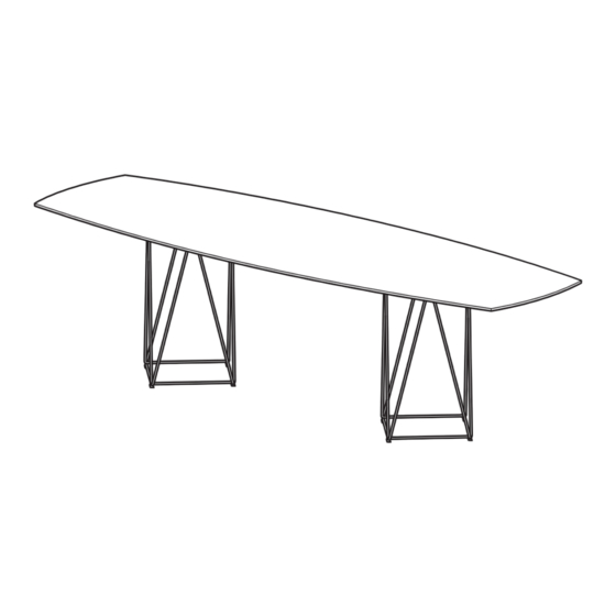 Walter Knoll JOCO DINING TABLE Montageanleitung
