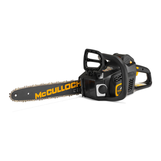 McCulloch Li 40CS Bedienungsanweisung