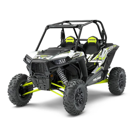 Polaris RZR XP 1000 Betriebsanleitung