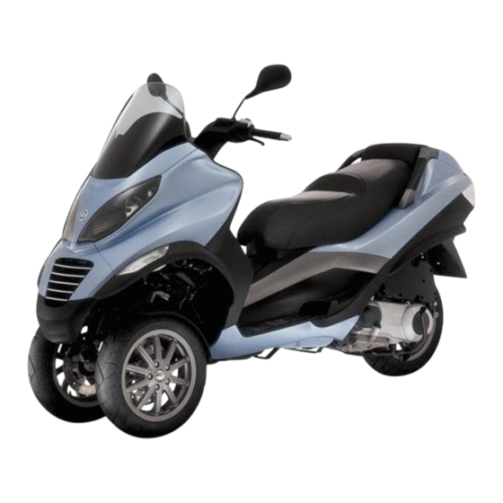 PIAGGIO MP3 250 i.e. Bedienungsanleitung