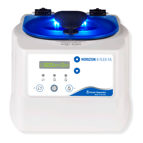 Drucker Diagnostics HORIZON series Bedienungsanleitung