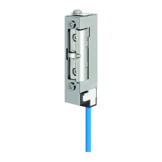 Assa Abloy effeff EX118R Installationsanleitung