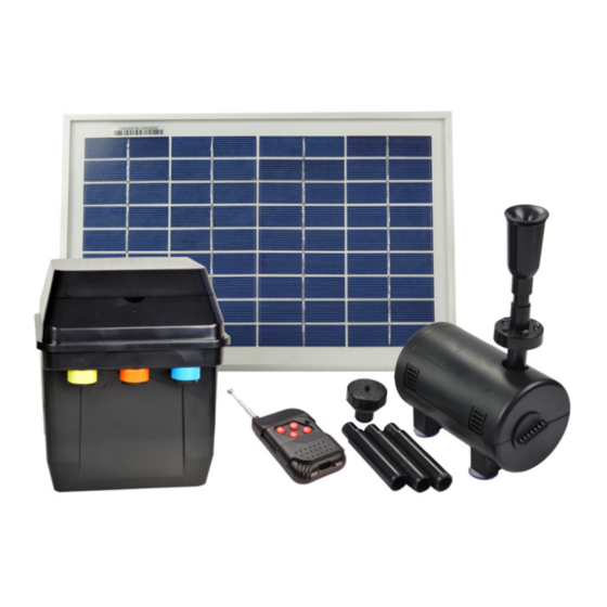 profi-pumpe OASIS 501R-1 Bedienungsanleitung
