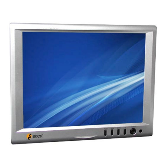 Eneo VMC-8LCD-CP01 Montage- Und Betriebsanleitung