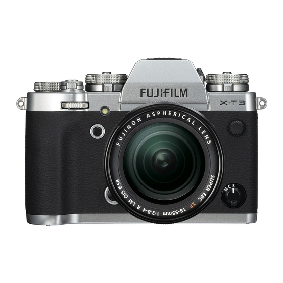 FujiFilm X-T3 Bedienungsanleitung