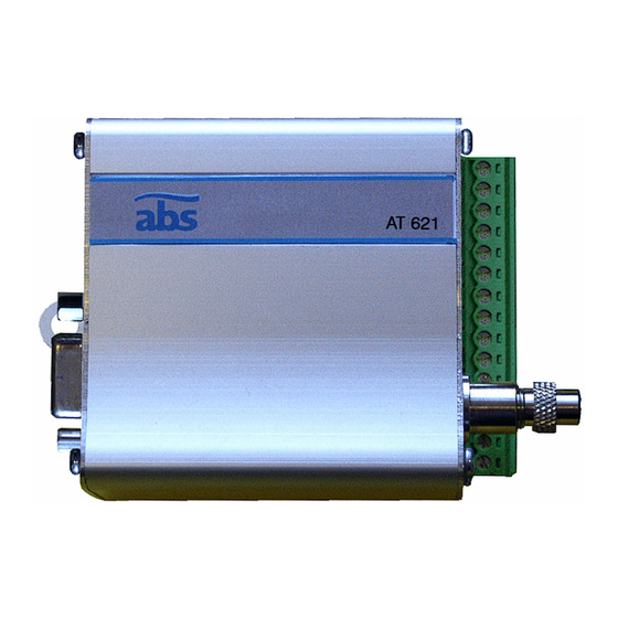ABS AT 621 Installationshandbuch
