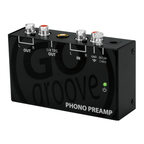 GOgroove GGAAPPA100BKUS Bedienungsanleitung