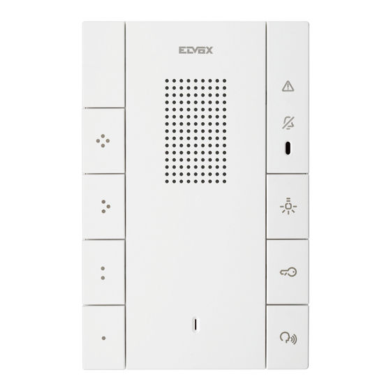 Vimar Elvox 40547 Bedienungs- Und Konfigurationsanleitung