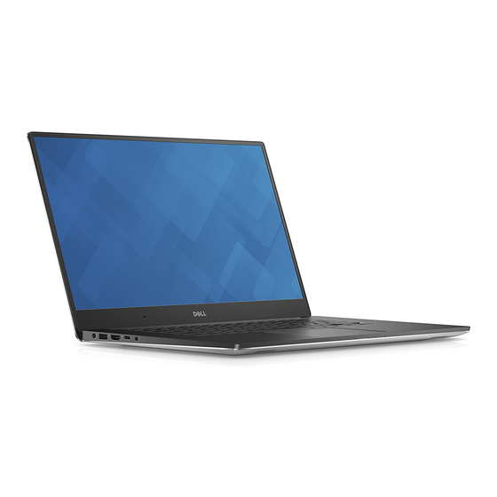 Dell Precision 5520 Schnellstart Handbuch
