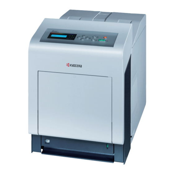 Kyocera FS-C5400DN Anwenderhandbuch