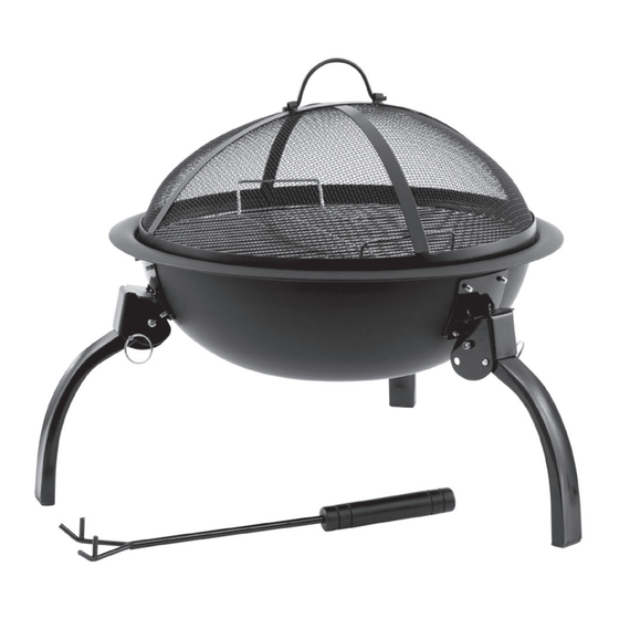 Outwell CAZAL FIRE PIT M Bedienungsanleitung