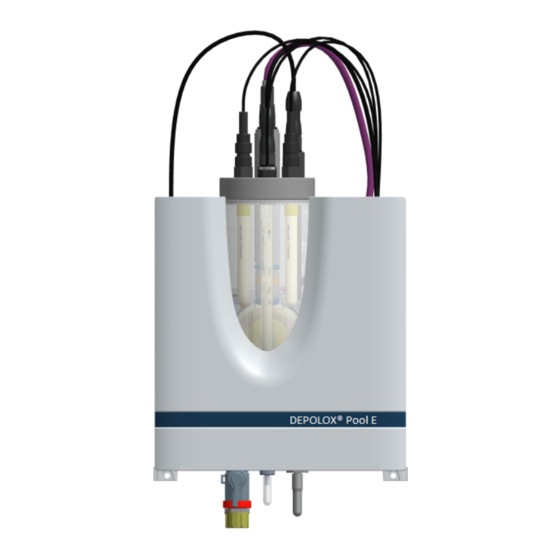 EVOQUA DEPOLOX POOL E BETRIEBSANLEITUNG PdfHerunterladen ManualsLib
