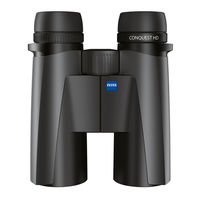 Zeiss CONQUEST HD Gebrauchshinweise/Garantie