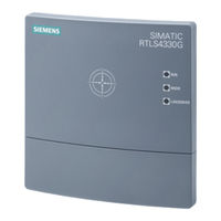 Siemens SIMATIC RTLS4330A Gerätehandbuch