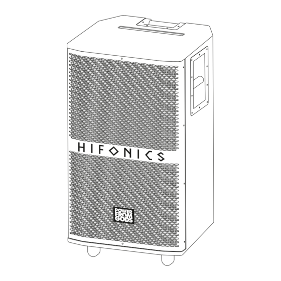 Hifonics EB115Av2 Bedienungsanleitung