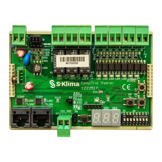 S-Klima CompTrol Master Technisches Handbuch