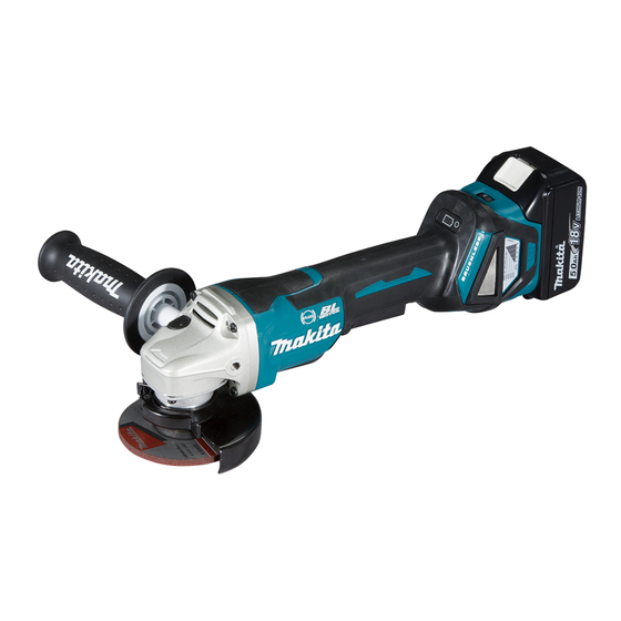 Makita DGA515RTJ Betriebsanleitung