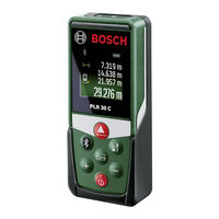 Bosch PLR 30 C Originalbetriebsanleitung