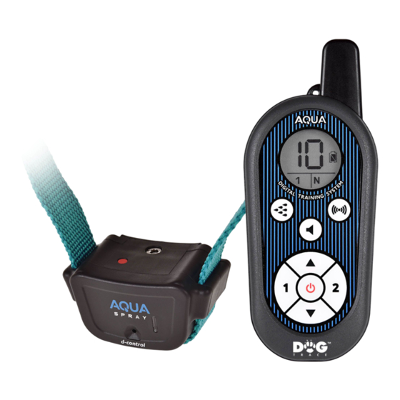 Dog trace AQUA SPRAY d-control 300 Bedienungsanleitung