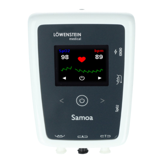 Lowenstein Medical Samoa Kurzanleitung