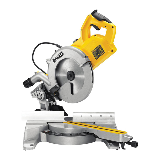 DeWalt DWS778 QS Handbuch