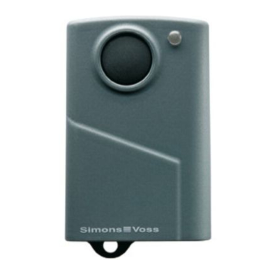 Simons Voss Technologies 3067 Produkthandbuch