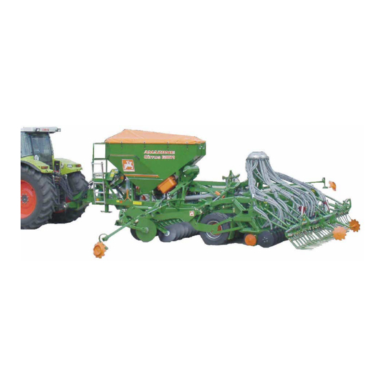 Amazone Cirrus 3001 Betriebsanleitung